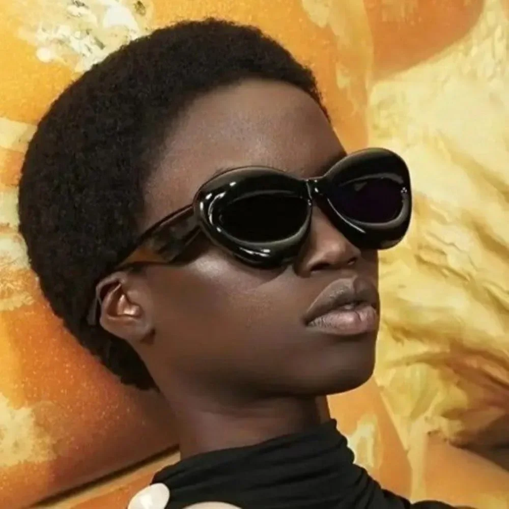 Fururistic Inflated Cat Eye Sunglasses unisex